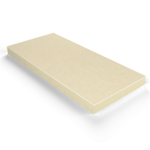 Izolačná doska PIR termPIR® AL+GK — 3D vizualizácia produktu